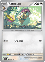 Roucoups 163/230 Pokémon Flammes Obsidiennes (EV03)