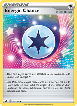 Énergie Chance 158/233 Pokémon Règne de Glace (CRE)