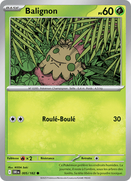 Balignon 005/244 Pokémon Rivalités Destinées (EV10)