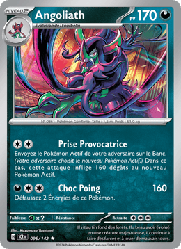 Angoliath 096/175 Pokémon Couronne Stellaire (EV07)