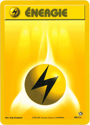 Énergie Électrique 109/111 Pokémon Neo Genesis (N1)