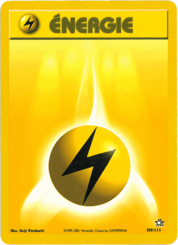 Énergie Électrique 109/111 Pokémon Neo Genesis (N1)