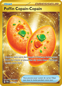 Poffin Copain-Copain 223/226 Pokémon Mascarade Crépusculaire (EV06)