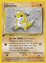 Sabelette 62/102 Pokémon Set de Base (BS)