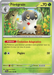 Pérégrain 009/258 Pokémon Écarlate et Violet (EV01)