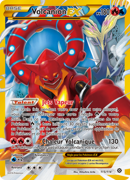 Volcanion EX 115/116 — Pokémon Offensive Vapeur (STS)