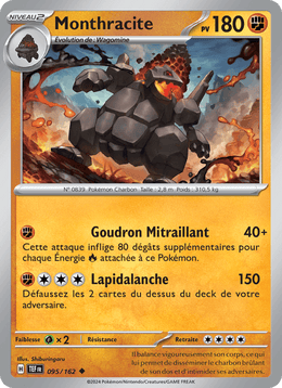 Monthracite 095/218 Pokémon Forces Temporelles (EV05)