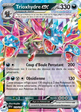 Trioxhydre-ex - Hydreigon ex - Étincelles Déferlantes 119