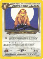 Ursaring obscur 21/113 Pokémon Neo Destiny (N4)