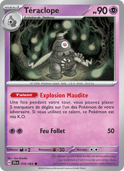 Téraclope 019/99 Pokémon Fable Nébuleuse (EV6.5)