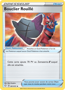 Bouclier Rouillé 61/73 Pokémon Destinées Radieuses (SHF)