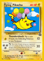 Pikachu volant 25/53 Pokémon Wizards Black Star Promos (WBSP)