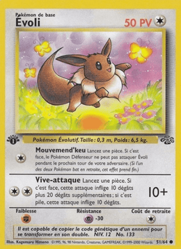Évoli 51/64 Pokémon Jungle (JU)