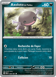 Axoloto de Paldea 058/245 Pokémon Destinées de Paldea (EV4.5)