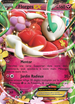 Florges EX 67/124 — Pokémon Vigueur Spectrale (PHF)