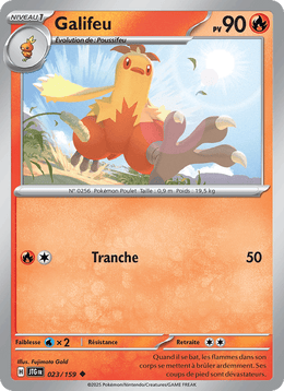 Galifeu 023/190 Pokémon Aventures Ensemble (EV09)