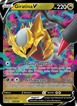 Giratina V 130/247 — Pokémon Origine Perdue (LOR)