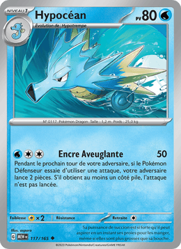 Hypocéan 117/207 Pokémon 151 (MEW)