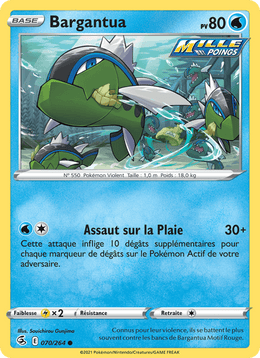Bargantua 70/284 Pokémon Poing de Fusion (FST)