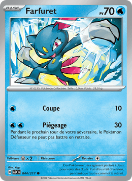 Farfuret 044/295 Pokémon Héros Transcendants (ME2.5)