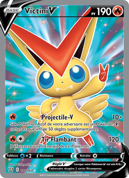 Victini V 144/183 — Pokémon Styles de combat (BST)