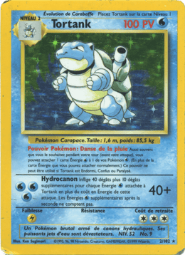Tortank 2/102 Pokémon Set de Base (BS)