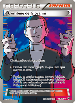 Combine de Giovanni 162/165 — Pokémon Impulsion Turbo (BKT)