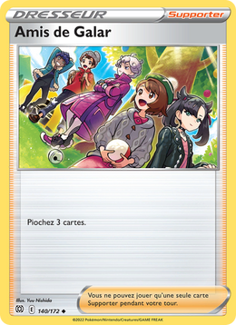 Amis de Galar 140/216 Pokémon Stars Étincelantes