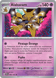 Alakazam 082/226 Pokémon Mascarade Crépusculaire (EV06)