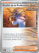 Vitalité de la Professeure Olim 170/266 Pokémon Faille Paradoxe (EV04)