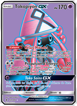 Tokopiyon GX 137/169 — Pokémon Gardiens Ascendants (GRI)