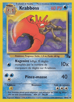 Krabboss 38/62 Pokémon Fossile (FO)