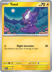 Toxizap 119/PROMO — Pokémon Promo Écarlate et Violet (SVP)