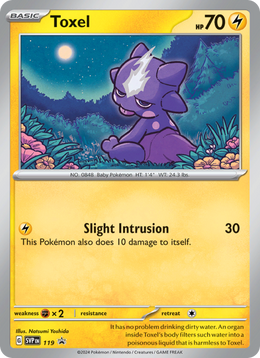 Toxizap 119/PROMO — Pokémon Promo Écarlate et Violet (SVP)
