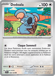 Dodoala 129/190 Pokémon Aventures Ensemble (EV09)