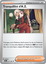 Tranquillité d'A.Z. 076/122 Pokémon Chaos Ascendant (ME04)