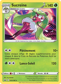 Sucreine 15/233 Pokémon Règne de Glace (CRE)