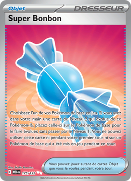 Super Bonbon - Rare Candy - Méga-Évolution 175