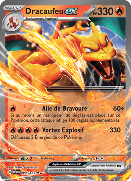 Dracaufeu-ex 006/207 Pokémon 151 (MEW)