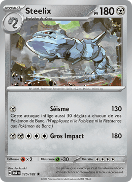 Steelix 125/266 Pokémon Faille Paradoxe (EV04)