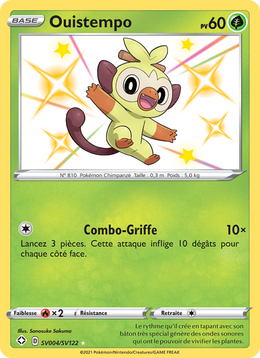 Ouistempo SV004/195 — Pokémon Destinées Radieuses (SHF)