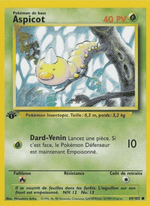 Aspicot 69/102 Pokémon Set de Base (BS)