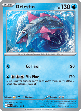 Délestin 056/279 Pokémon Évolutions à Paldea (EV02)