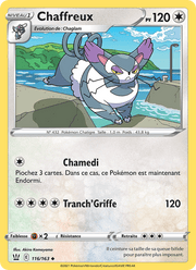 Chaffreux 116/183 Pokémon Styles de combat (BST)