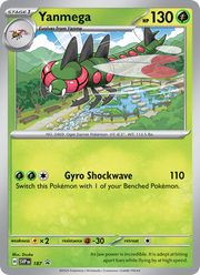Yanmega 187/PROMO — Pokémon Promo Écarlate et Violet (SVP)