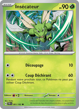 Insécateur 001/218 Pokémon Forces Temporelles (EV05)