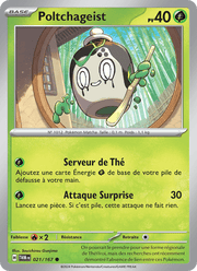Poltchageist 021/226 Pokémon Mascarade Crépusculaire (EV06)
