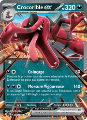 Crocorible-ex 055/122 Pokémon Chaos Ascendant (ME04)