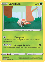 Larvibule 18/284 Pokémon Poing de Fusion (FST)