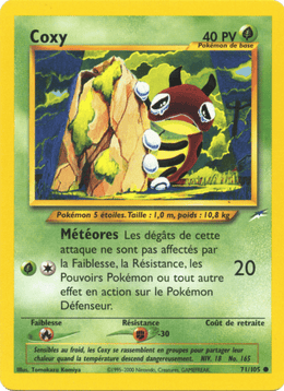 Coxy 71/113 Pokémon Neo Destiny (N4)